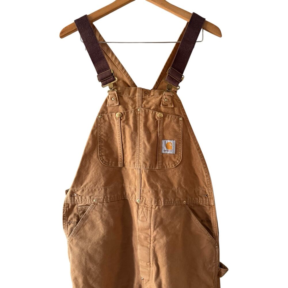 Vintage Carhartt Duck Canvas Overalls - Picture 3 of 5